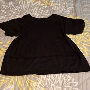 Lauren Conrad Women's black Blouse Size medium